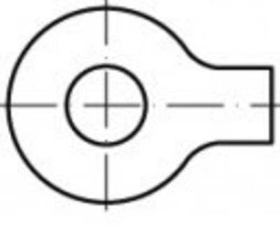 Unterlegscheibe Stahl galvanisch verzinkt 100 St. TOOLCRAFT TO-5381208