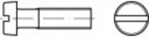 TOOLCRAFT TO-5381163 Zylinderschrauben M3.5 8 mm Schlitz DIN 84 Stahl galvanisch verzinkt 200 St.