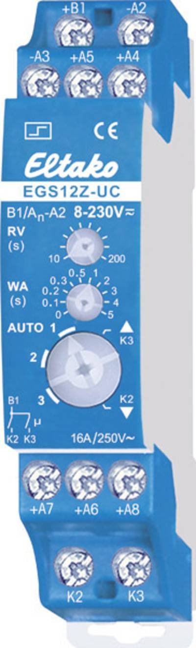 Stromstoß-Schalter Hutschiene Eltako EGS12Z-UC 2 Schließer 230 V 2 A 1 St.