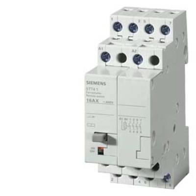 Fernschalter Hutschiene Siemens 5TT4114-2 4 Schließer 400 V 16 A 1 St.