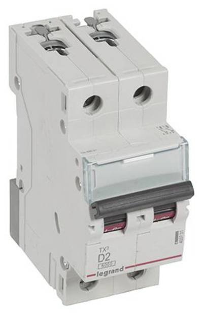 Legrand 403731 Legrand 403731 Leitungsschutzschalter 2 A 400 V/AC
