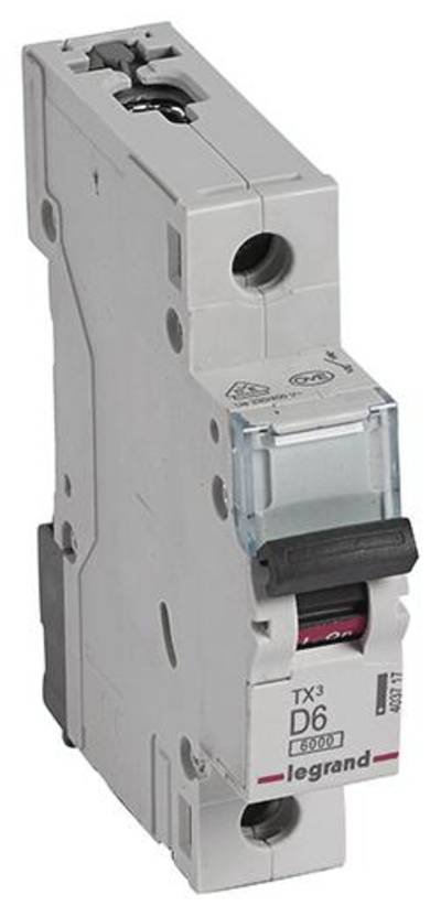 Legrand 403717 Legrand 403717 Leitungsschutzschalter 6 A 230 V/AC, 400 V/AC