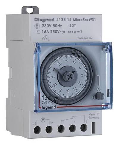 Legrand Legrand 412814 Hutschienen-Zeitschaltuhr analog 250 V