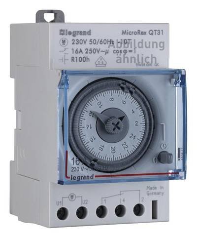 Legrand Legrand 412811 Hutschienen-Zeitschaltuhr analog 120 V