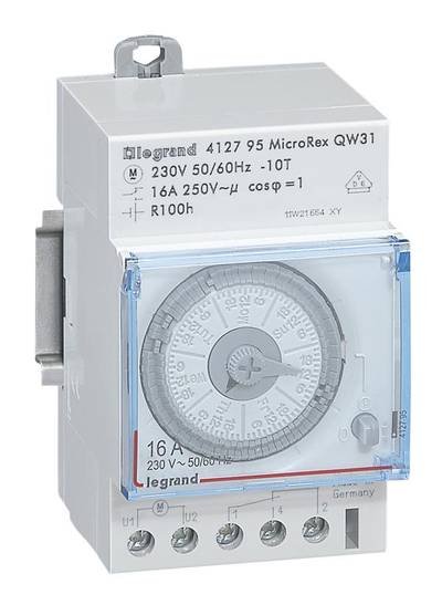Legrand Legrand 412795 Hutschienen-Zeitschaltuhr analog 250 V