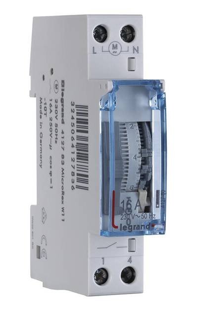 Legrand Legrand 412783 Hutschienen-Zeitschaltuhr analog 250 V