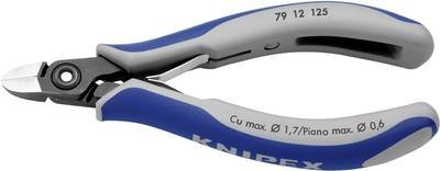 Knipex 79 12 125 79 12 125 Elektronik- u. Feinmechanik Seitenschneider mit Facette 125 mm
