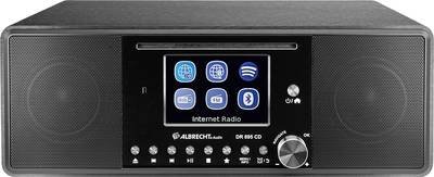 Albrecht DR 895 Internet Tischradio Internet, DAB+, UKW CD, USB, WLAN, Internetradio Schwarz