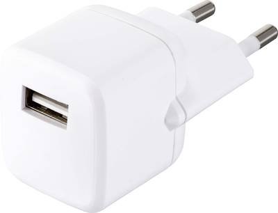 VOLTCRAFT UC-1AXX001 USB Ladegerät 12 W 1x USB-A Weiß Innenbereich