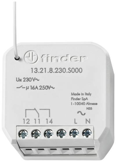 Finder 13.21.8.230.S000 13.21.8.230.S000 Funk-Empfänger Unterputz 1 St.