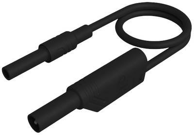 Hirschmann Test & Measurement MAL S WS-B 200/2,5 sw Sicherheits-Messleitung 4 mm Sicherheits-Buchse 4 mm Sicherheits-Ste