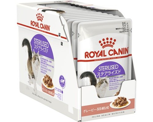Katzenfutter Royal Canin Sterilised in Sauce 4x12x85 g