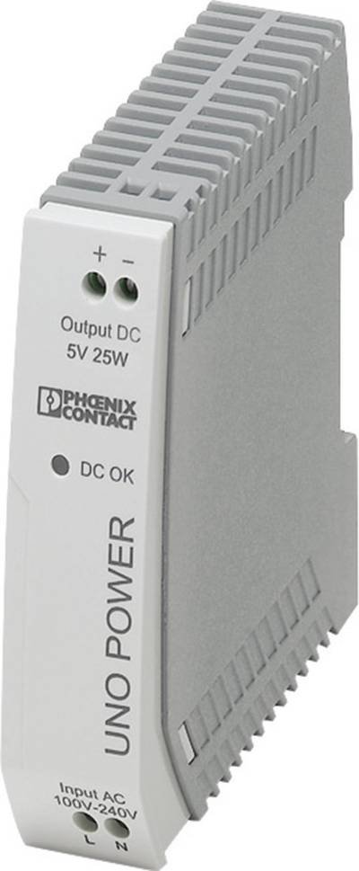 Phoenix Contact 2904374 Hutschienen-Netzteil (DIN-Rail) 5 V/DC 5 A 25 W Anzahl Ausgänge:1 x Inhalt 1 St.