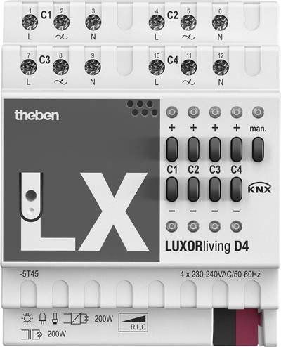 Theben 4800475 Dimmaktor LUXORliving D4