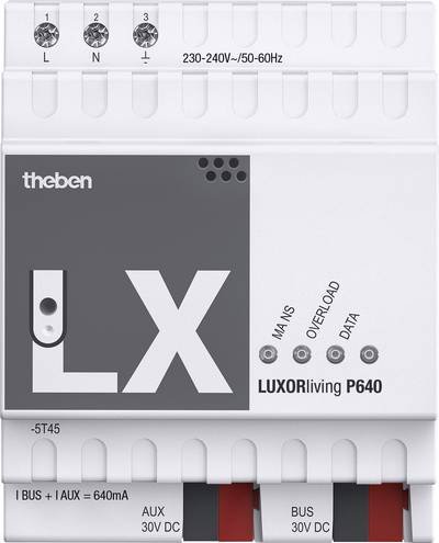 Theben 4800990 Spannungsversorgung LUXORliving P640