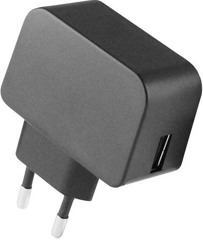 HN Power HNP06-USBL6 USB Ladegerät 7.5 W 1x USB-A Schwarz Innenbereich Stabilisiert