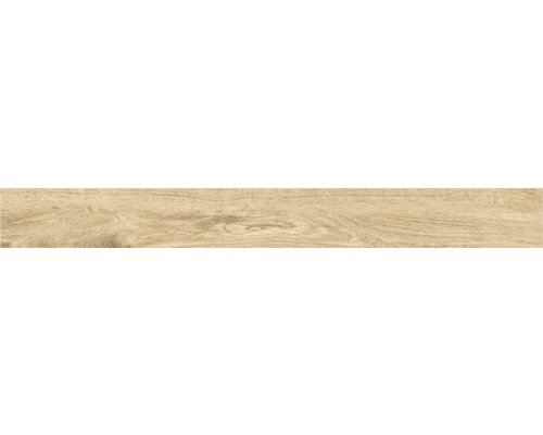 form&style Sockelfliese FIRENZE oak dark matt 7,3 cm x 60 cm x 1 cm