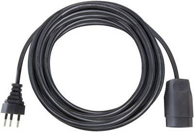 Brennenstuhl 1160432015 Strom Verlängerungskabel 10 A Schwarz 10 m H05VV-F 3G 1,5 mm²