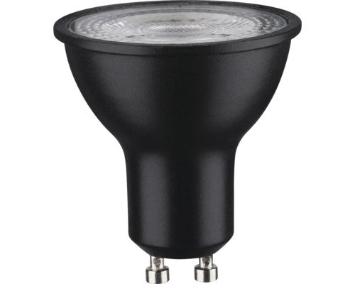 LED Reflektorlampe GU10 8 W dimmbar schwarz 2700 K