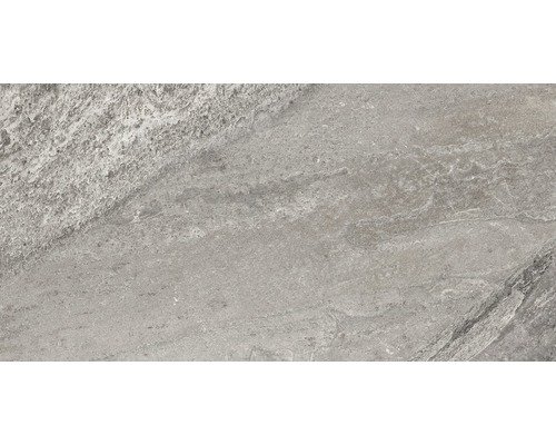 Bodenfliese Portman grau 45x90cm