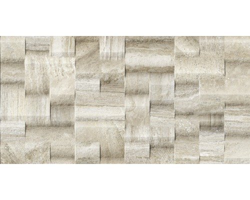 Bodenfliese Portman beige glasiert 32x62.5 cm
