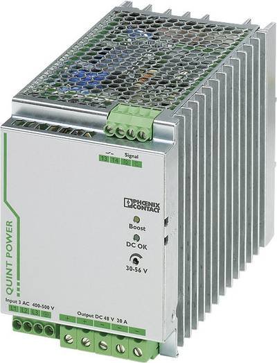 Phoenix Contact 2320827 Hutschienen-Netzteil (DIN-Rail) 48 V/DC 20 A 960 W Anzahl Ausgänge:1 x Inhalt 1 St.