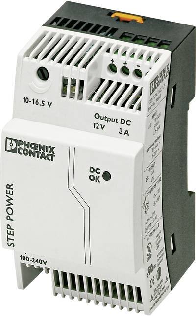 Phoenix Contact 2868570 Hutschienen-Netzteil (DIN-Rail) 12 V/DC 3.3 A 36 W Anzahl Ausgänge:1 x Inhalt 1 St.