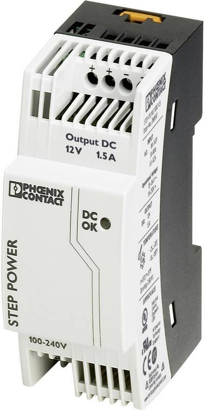 Phoenix Contact 2868567 Hutschienen-Netzteil (DIN-Rail) 12 V/DC 1.65 A 18 W Anzahl Ausgänge:1 x Inhalt 1 St.