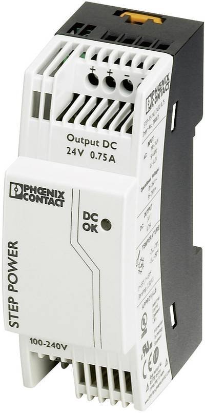 Phoenix Contact 2868635 Hutschienen-Netzteil (DIN-Rail) 24 V/DC 0.83 A 18 W Anzahl Ausgänge:1 x Inhalt 1 St.