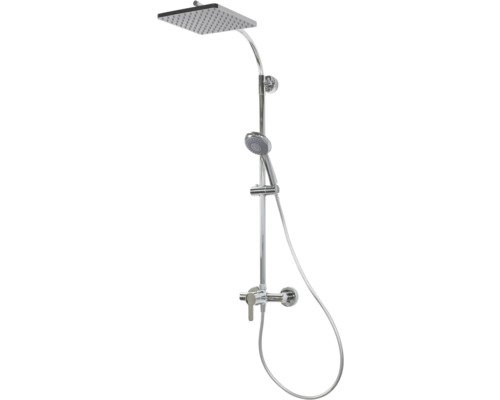 Duschsäule inkl, Einhebelmischer BREUER Aquamaxx 320 chrom glänzend 9254008000099