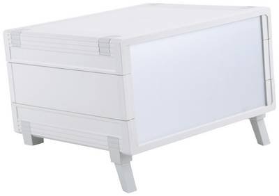 Bopla Ultramas UM 52020- SET Tisch-Gehäuse (L x B x H) 224.20 x 198.90 x 118 mm ABS Lichtgrau (RAL 7035), Achatgrau (RAL