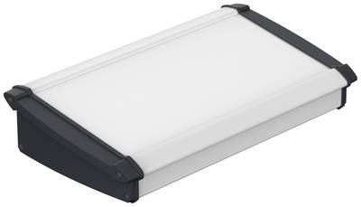 Bopla ALU-TOPLINE ATPH 1865-300 Pult-Gehäuse (L x B x H) 300 x 181 x 68 mm Aluminium, ABS Graphitgrau (RAL 7024), Natur