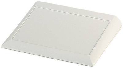 OKW COMTEC 290 H Pult-Gehäuse (B x H x T) 290 x 75.5 x 200 mm ABS Grau-Weiß (RAL 9002) 1 St.