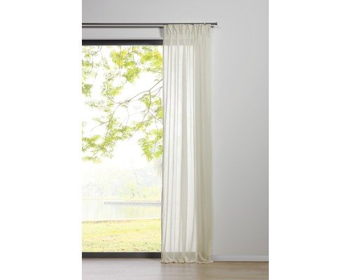 Vorhang mit Universalband pure ecru 135x245 cm