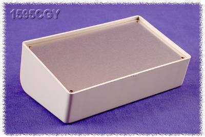 Hammond Electronics 1595CGY Pult-Gehäuse (L x B x H) 161 x 96 x 58 mm ABS Grau 1 St.