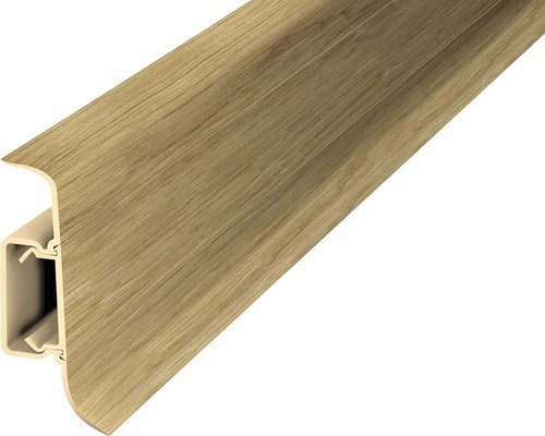 Prinz Klemmsockelleiste PVC eiche rustikal 50 x 2500 mm