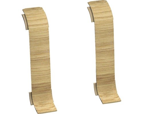 Prinz Verbinder für Kabelkanal-Sockelleiste Eiche rustikal 60 mm