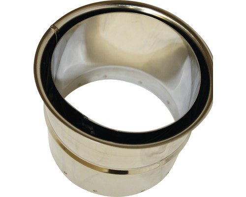 Doppelwandfutter Ø130 mm edelstahl