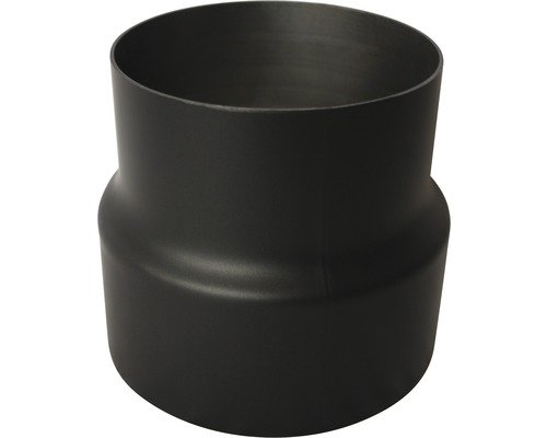 Ofenrohr Erweiterung Ø150 auf 180mm 2mm schwarz