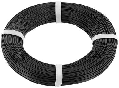 econ connect KZL2X008SW100 Litze 2 x 0.08 mm² Schwarz 100 m