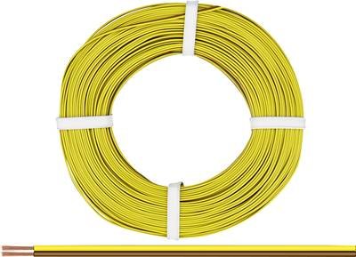 Donau Elektronik 225-380 Litze 2 x 0.25 mm² Braun-Gelb 50 m