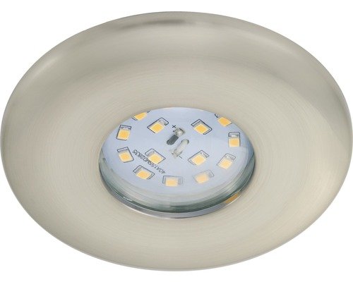 LED Einbauleuchte Briloner Attach 1x5W nickel matt