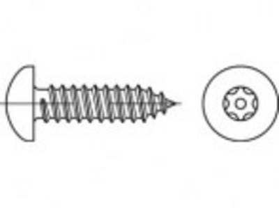 TOOLCRAFT TO-5380131 Sicherheitsschrauben 6.3 mm 19 mm Innensechsrund 88114 Edelstahl A2 100 St.