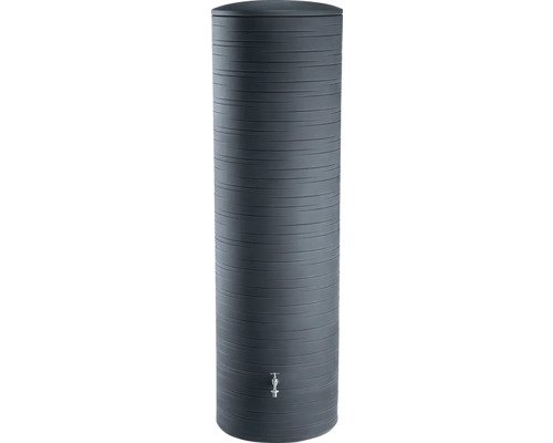 ARVES Regentonne Regenwassertank 500 l anthrazit