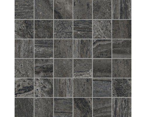 Mosaik Portman anthracita 30x30 cm