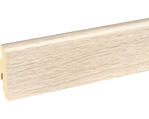 SKANDOR Sockelleiste Eiche grau FOEI466 FU60L 2400 x 58 x 19 mm