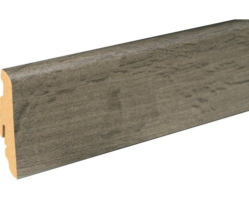 SKANDOR Sockelleiste Eiche grau Country FU060L 2400 x 58 x 19 mm