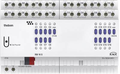 Theben 4940225 Schaltaktor RM 16 S KNX