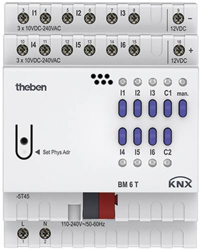 Theben 4940230 Binäreingang BM 6 T KNX