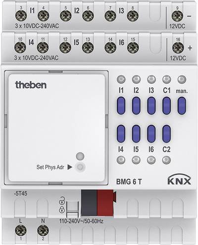 Theben 4930230 Binäreingang BMG 6 T KNX